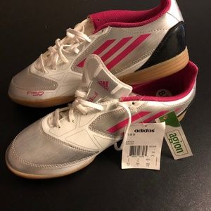 Women Adidas Sneakers Adizero Indoor F50 Soccer Shoes  - 8 1/2
